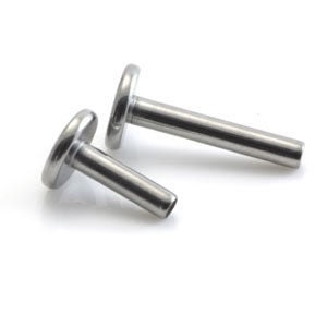 Basic Innengefädeltes Titan Labret - 1,2mm (16 Gauge) - Labret Ohrstecker