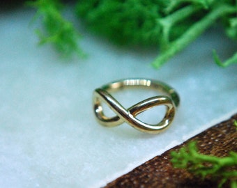 Tish Lyon 14kt Yellow Gold Infinity Ring -  Hinged Clicker / Segment Ring 1.2mm / 16ga