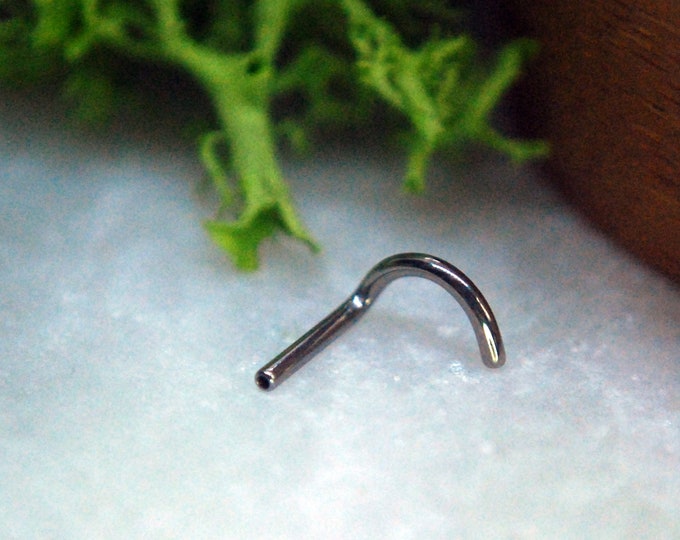 Titanium Threadless Nostril Screw  - Stem - Nose Stud - Implant Grade - Push Fit