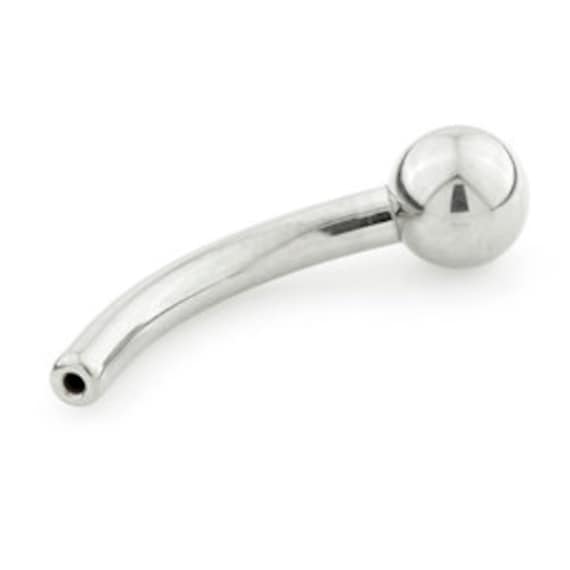 Basic Titanium Threadless Curved Barbell