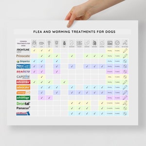 DIGITALE Floh- und Wurmbehandlungen für Hunde - Veterinärtag Geschenkidee für Tierärzte, Tierarzt Krankenschwestern, Tierarzt Techniker, Empfangsdame, Student, Assistent