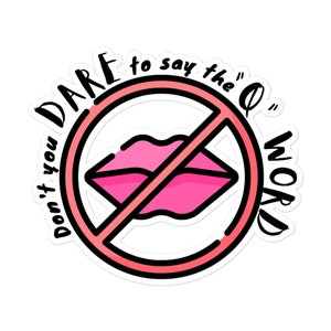 Don&#39;t you dare- Funny veterinary sticker, Veterinary Day Gift Idea, Vets, Vet Nurses, Vet Techs, Reception