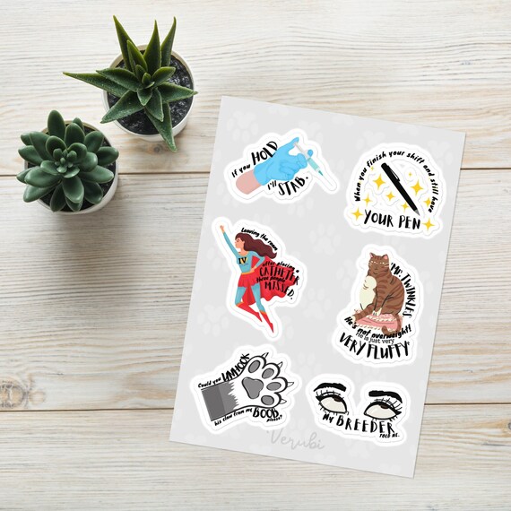 Ultimate Veterinary Sticker Pack Veterinary Day Gift Idea Etsy