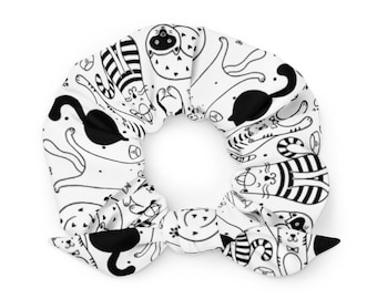 Party Catz Scrunchie - Veterinary Day Gift Idea for Vets, Vet Nurses, Vet Techs, Receptionist, Student, Assistant