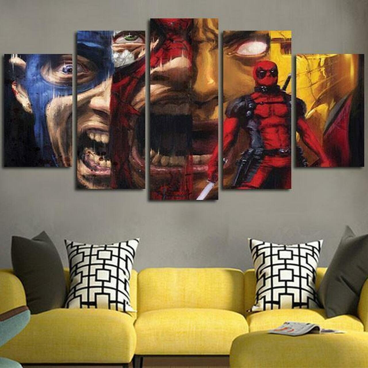 🎨 Entfessle den Superhelden in Dir: Marvel Bilder Leinwand – Ein Must-Have für jeden Fan! 🦸‍♂️