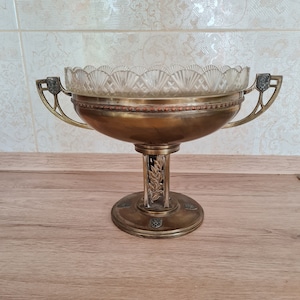 Beautiful Antique WMF Punch Bowl