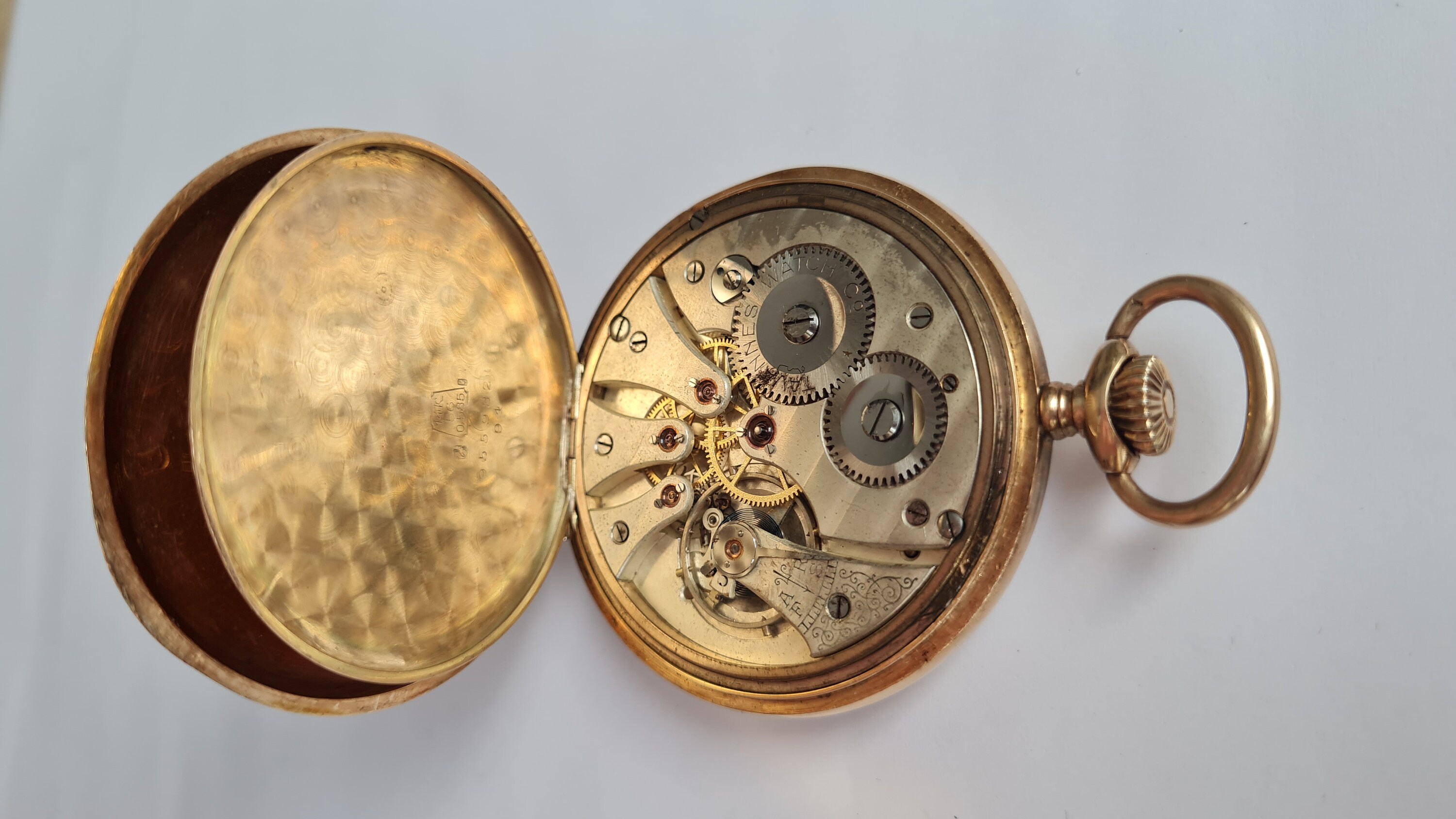 Vintage Tavannes 14K Gold Pocket Watch - Etsy Vintage Tavannes 14K Gold Pocket Watch - Etsy
