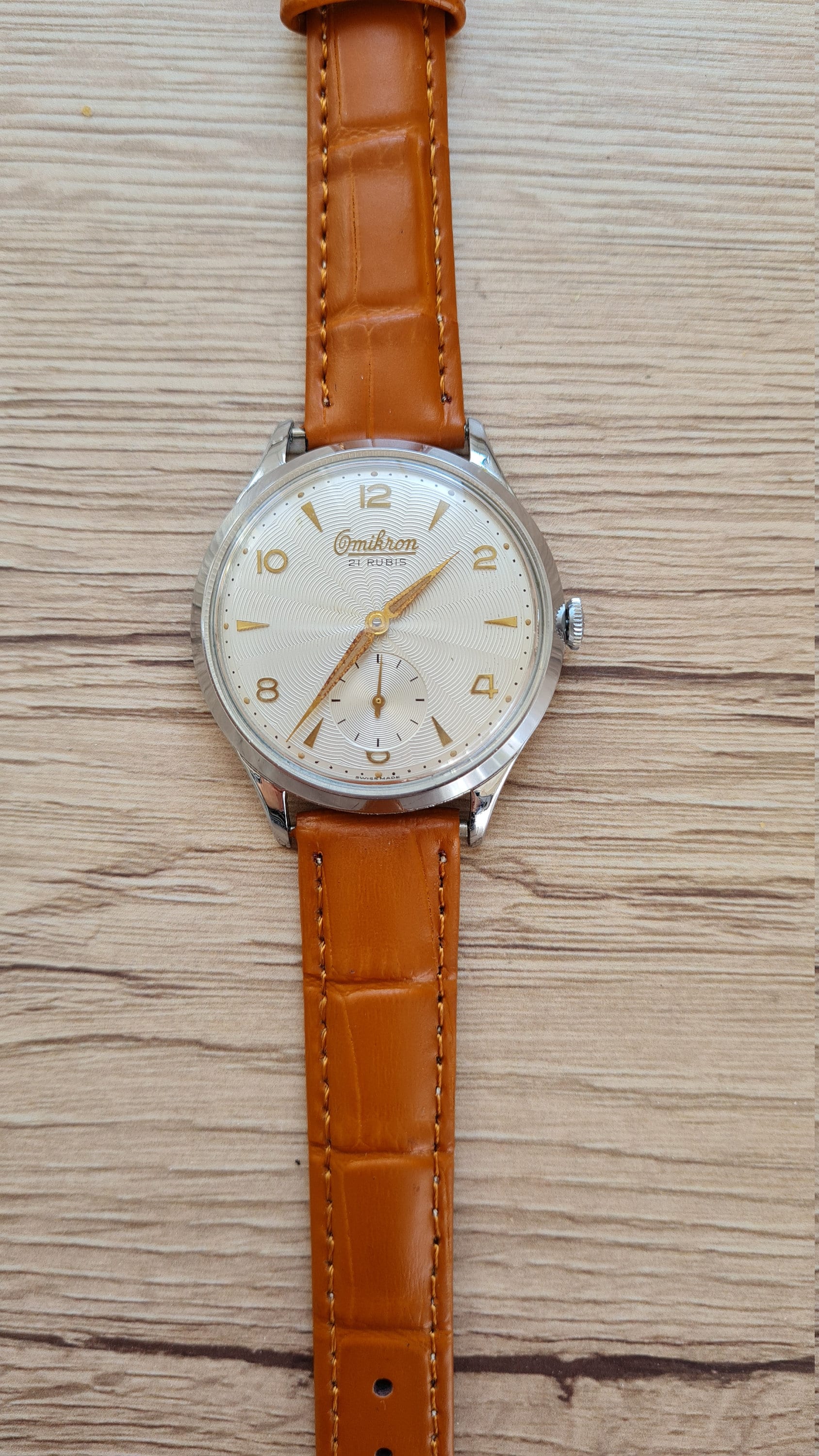 Vintage Watch Omikron Super Shock 21 Rubis - Etsy