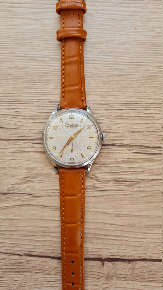 Vintage Watch Omikron Super Shock 21 Rubis - Etsy
