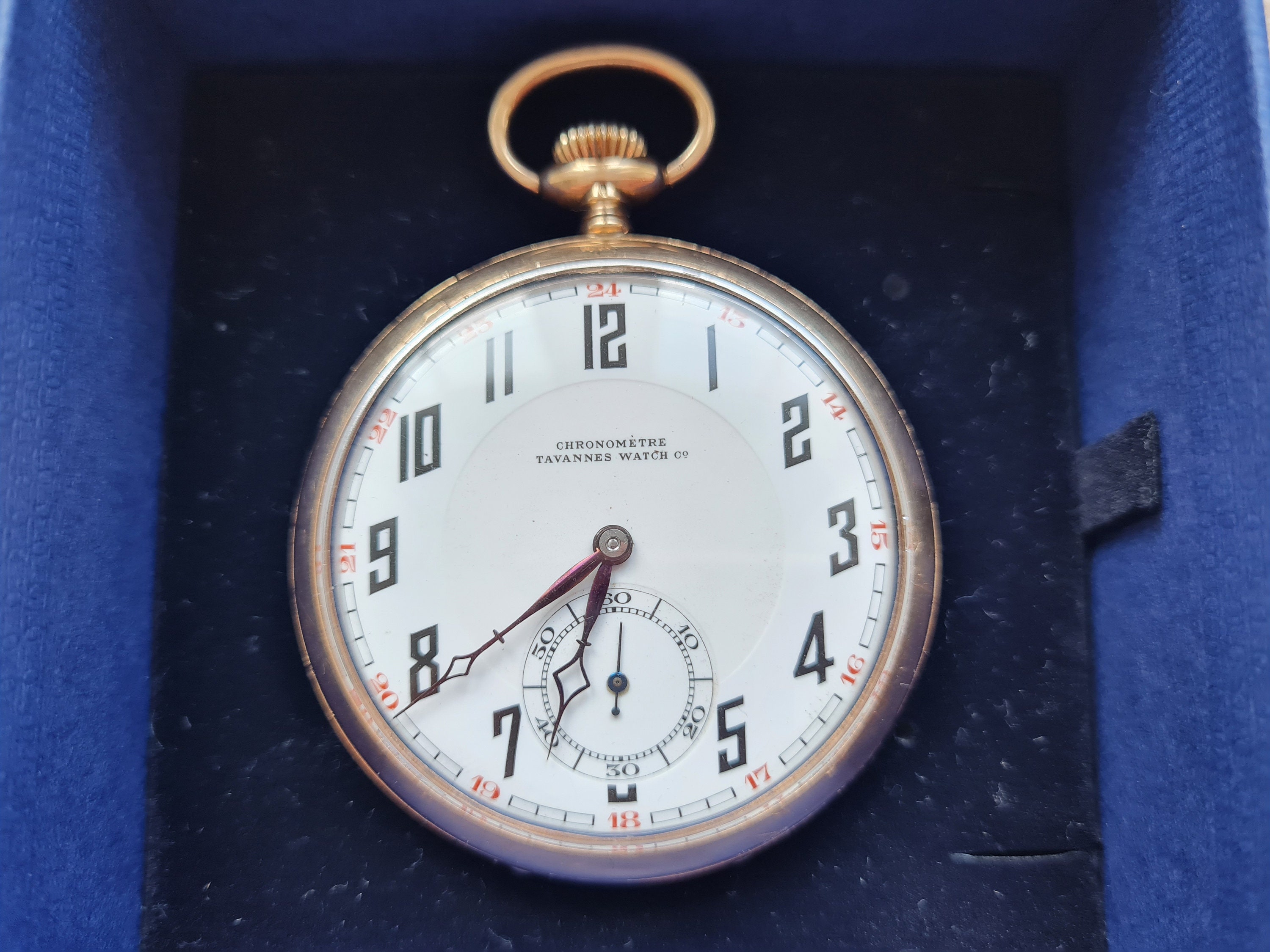 Vintage Tavannes 14K Gold Pocket Watch - Etsy Vintage Tavannes 14K Gold Pocket Watch - Etsy