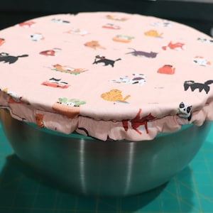 Bowl Cover Sewing Pattern 6 sizes. Make a fabulous, fun gift that is great for Kitchens, Stand Mixers, picnics and parties. Party Holiday