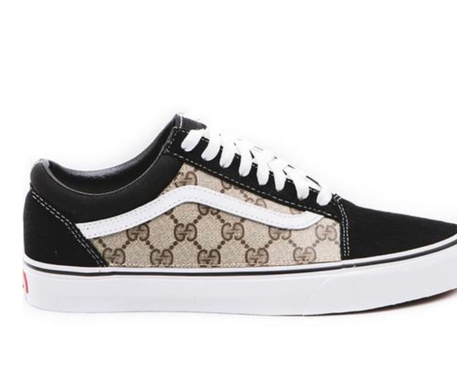 Gucci vans black Clearance