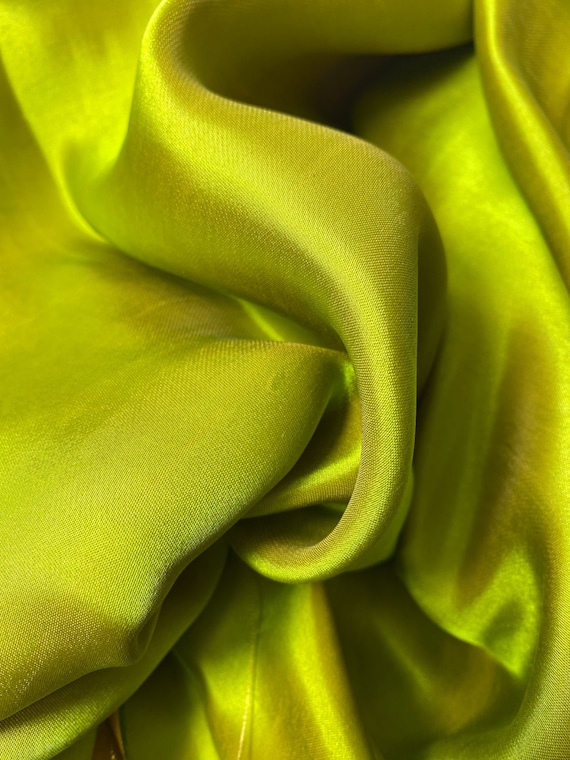 PURE MULBERRY SILK Satin Fabric by the Yard 2 Sided Silk Natural Silk  Handmade in Vietnam 