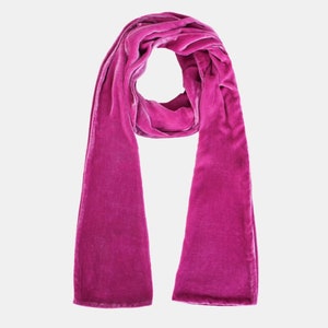 Silk Velvet Scarf Luxury Velvet Scarf, Luxury Christmas Gift For Mom, Gift For Her, Gift for Wife, Mothers day gift, Personalized Gift