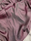 Pure Mulberry Silk Fabric By The Yard | Natural Silk Handmade Silk In Vietnam | Silk For Crafting Dress | Pink Purple Dot Mulberry Silk product logo