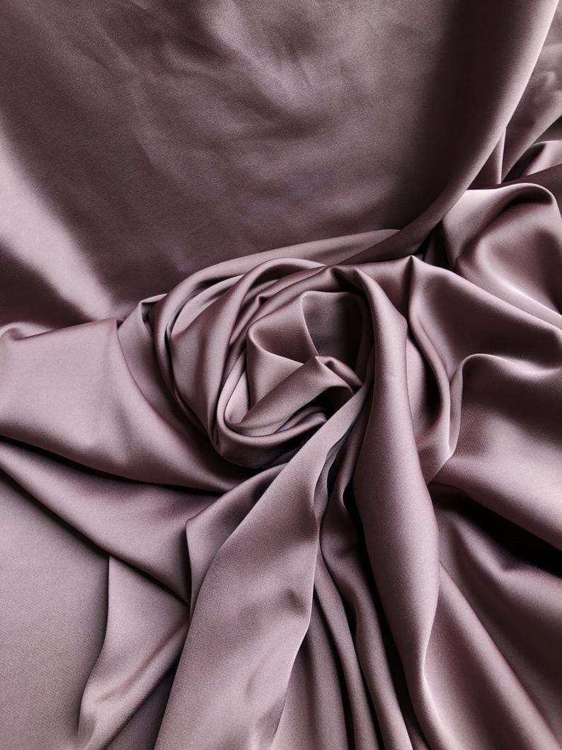 100 Mulberry Silk Satin Fabric Pure Satin Silk Real Etsy
