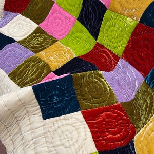 100% Mulberry Silk Velvet Throw Blanket Quilt, Luxury Silk Velvet Bedding, Housewarming Gift, Christmas Gift, Custom Available
