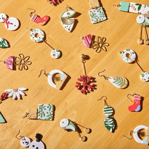 Christmas Earring | Festive Earring | Winter Earring | Polymer Clay Earrings|