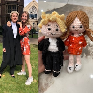 Custom Crochet Plushie, Personalized Crochet Doll, Custom Lookalike Doll, Doll For Portrait, Portrait Doll, Custom Mom Gift, Crochet Gift