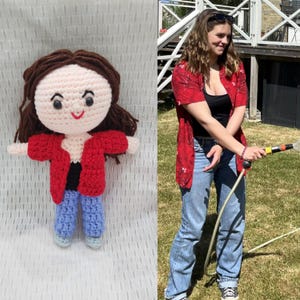 Custom Crochet Plushie, Personalized Crochet Doll, Custom Lookalike Doll, Doll For Portrait, Portrait Doll, Look A Like Doll, Mini Me Doll