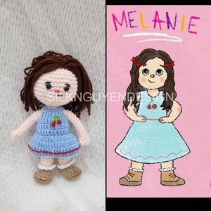 Custom Crochet Plushie, Personalized Crochet Doll, Custom Lookalike Doll, Doll For Portrait, Portrait Doll, Look A Like Doll, Mini Me Doll