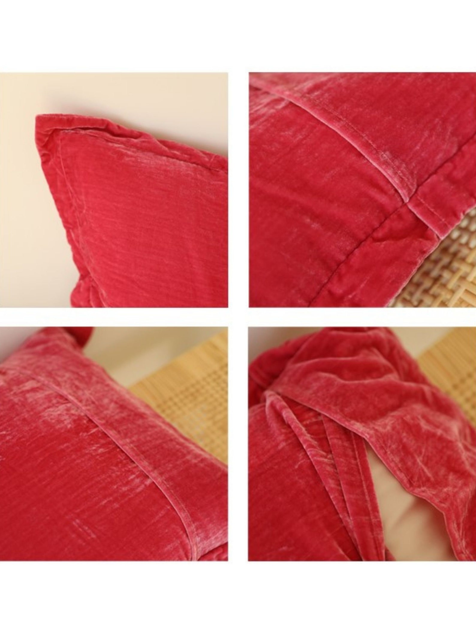 Personalized Silk Velvet Pillowcase Pillow Cover Cushion Etsy