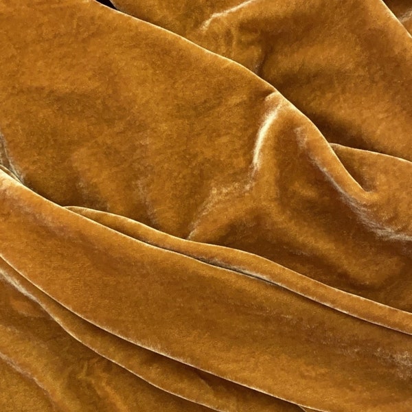 Silk Velvet Fabric Etsy
