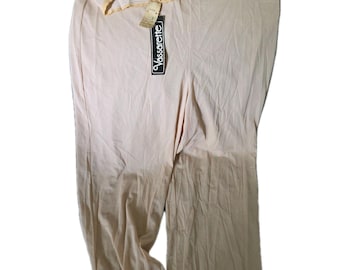 Vtg Vassarette Long Pettipants Pant Liner Slip Pants Trimmed Nylon NWT