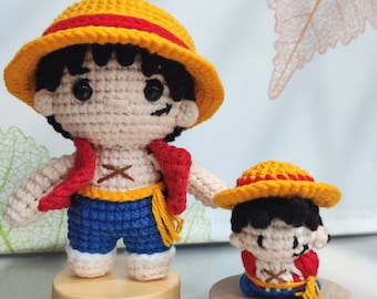 Handmade Anime Pirate Doll: Sunny Straw Hero - Gum Scout