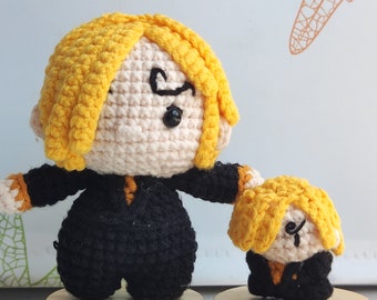 Handmade Anime Inspired Pirate Doll: Golden Cook Boy