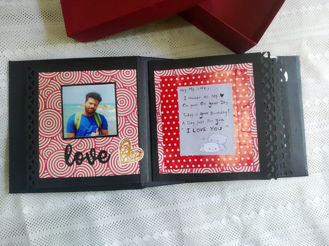 Customsed Amazing couple memory book Birthday gift for Etsy