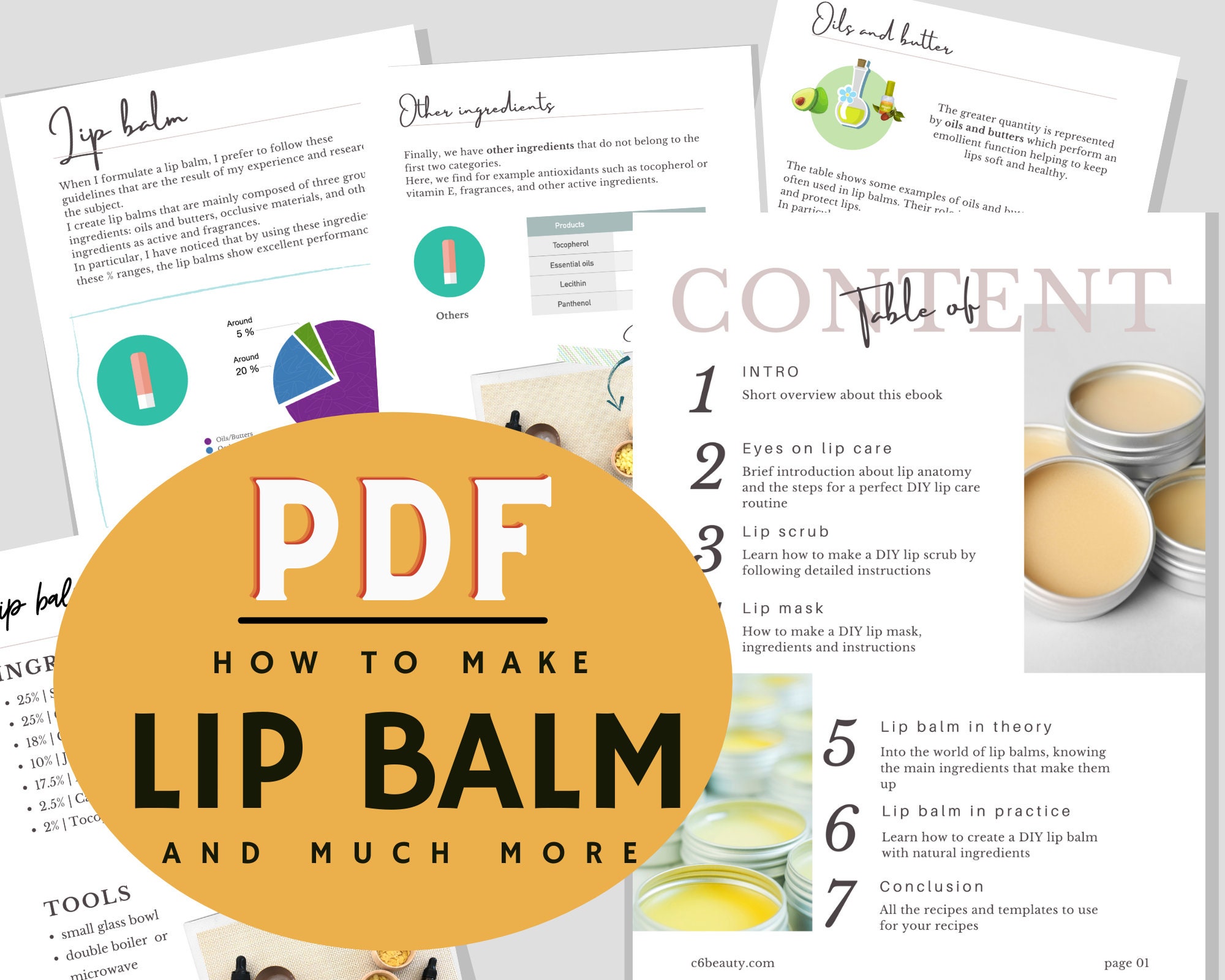 DIY Lip Balm Pdf How to Make Lip Balm and Much More at Home Following This Ebook. Beauty DIY