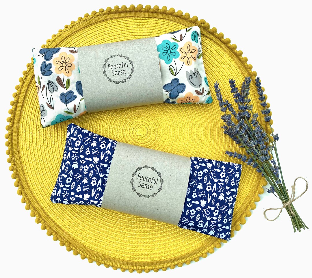 Handmade Lavender Eye Pillow Relaxing and Calming Floral Eye Pillow