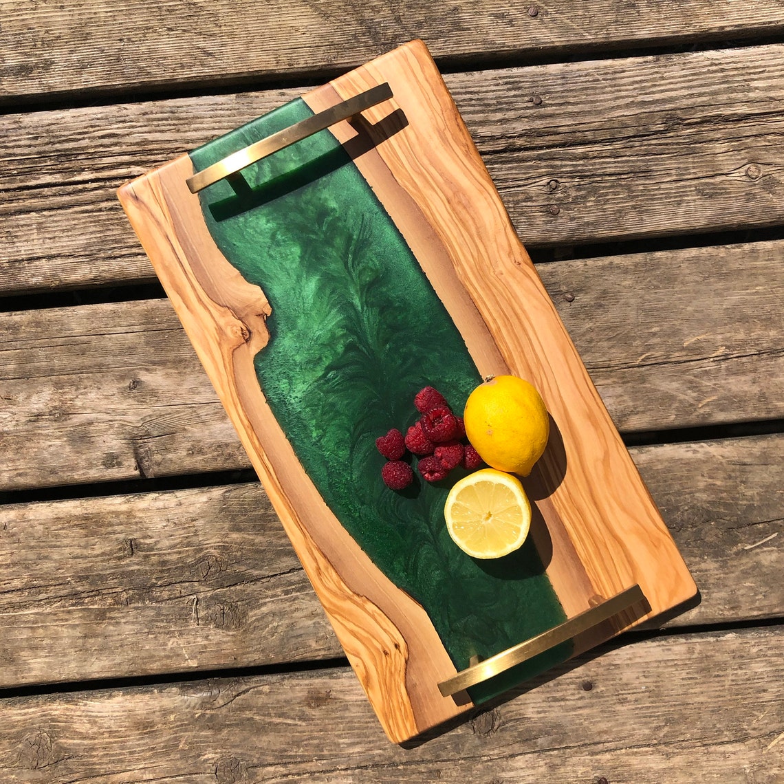 Olive Serving Tray Serving Tray Charcuterie Board Tea Etsy