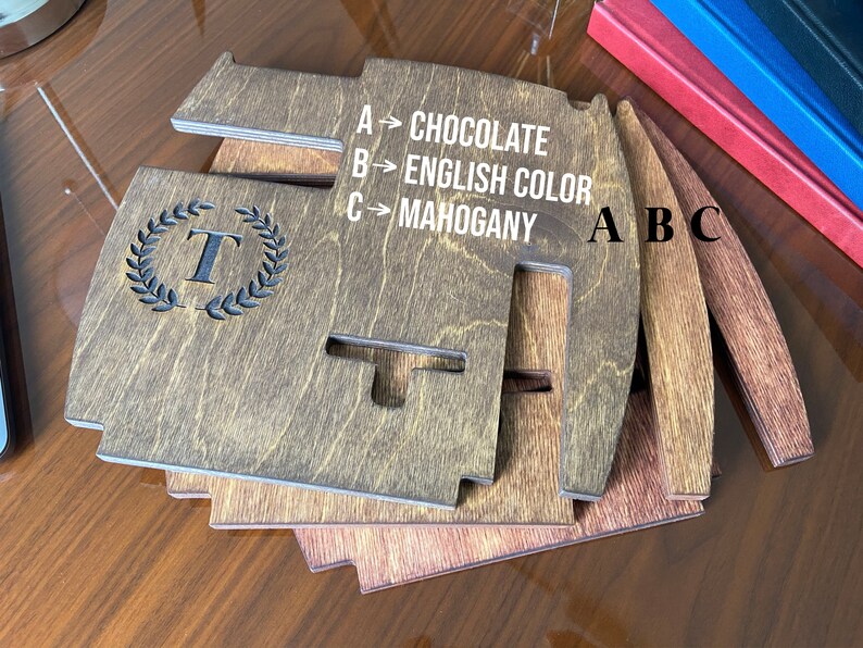 Personalized Docking Station Wood Organizer Nightstand Valet Boyfriend Gift Docking Station Anniversary Gifts Birthday Gift for Husband