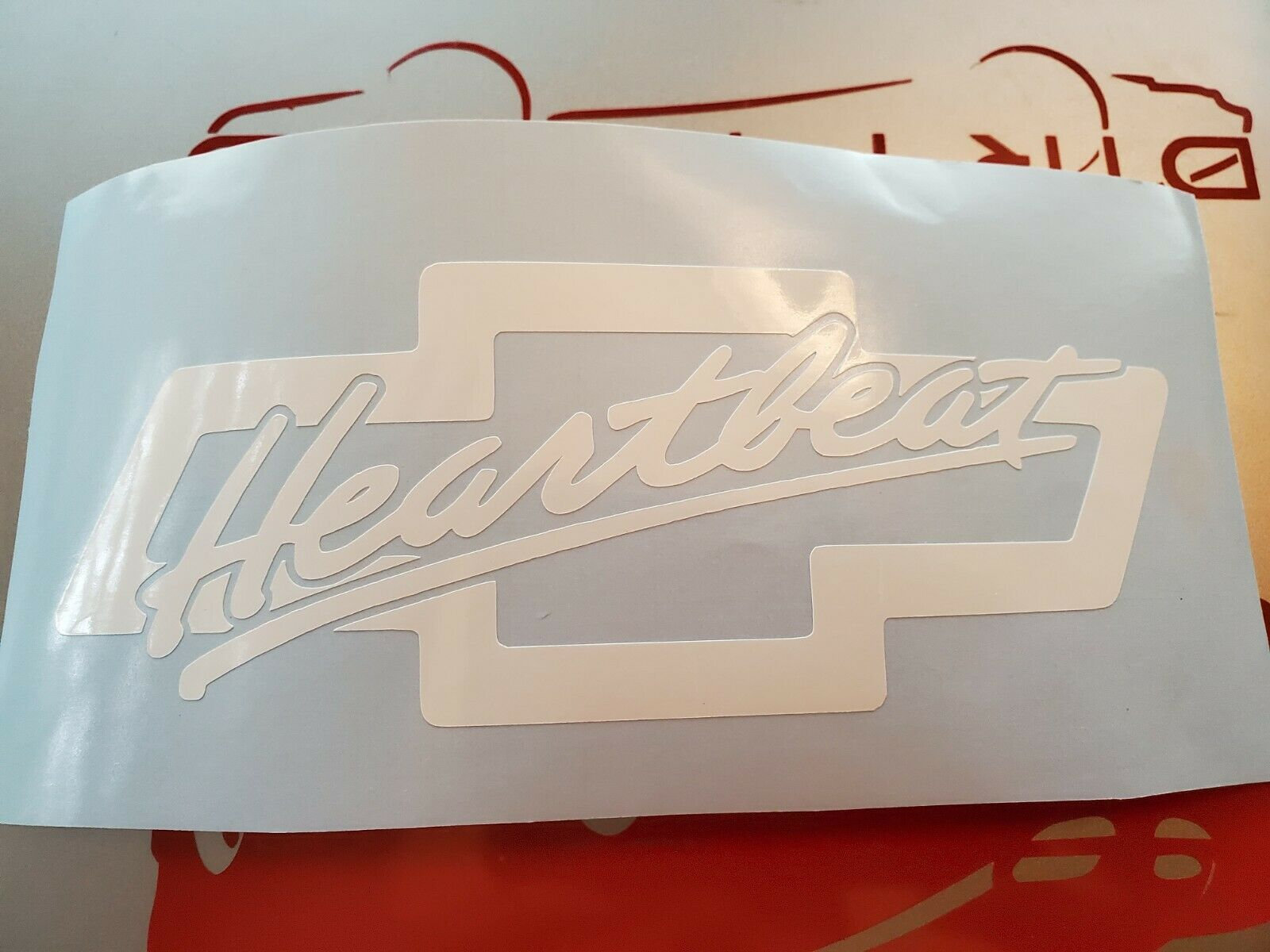 Chevrolet Heartbeat Bowtie Logo Vinyl Sticker - Etsy