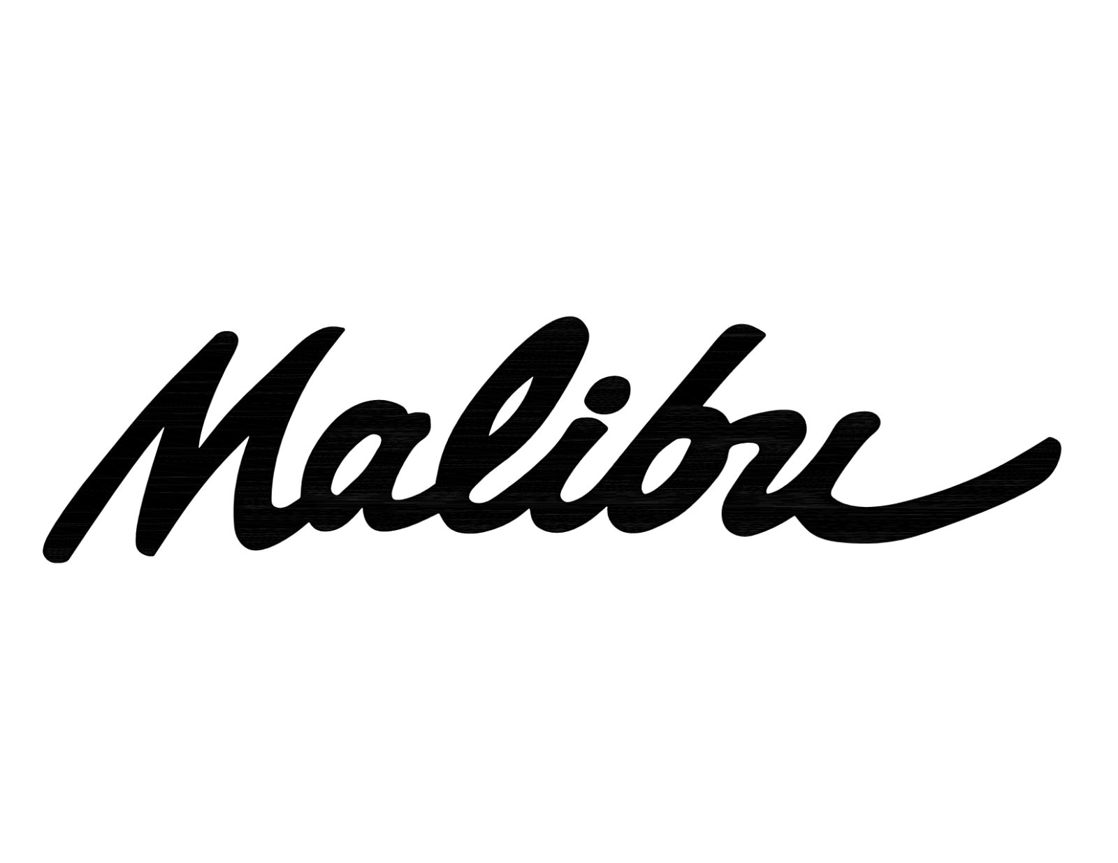 Chevrolet Malibu logo vinyl sticker Etsy