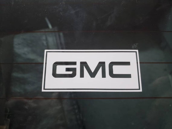 GMC Logo Vinyl Sticker - Etsy GMC Logo Vinyl Sticker - Etsy