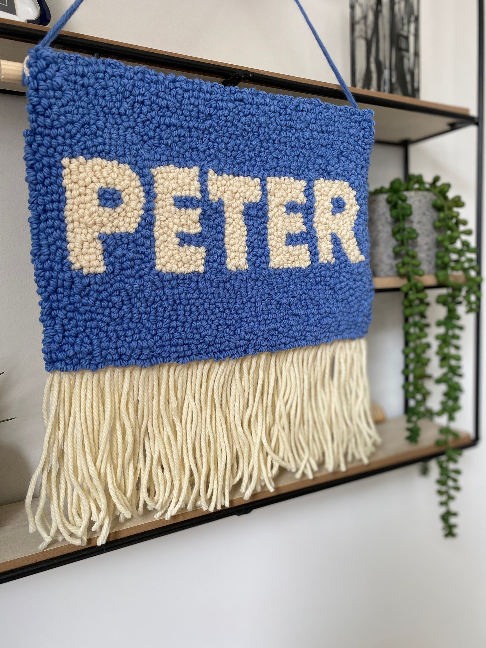 Large Custom Name Wall Hanging Personalised Nursery Decor Nursery Wall Sign Kids Room Decor