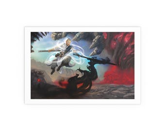 Szeth Nightblood - Stormlight Archive | Way of Kings | Cosmere | Coppermind | Fantasy Wall Art - Poster | Brandon Sanderson