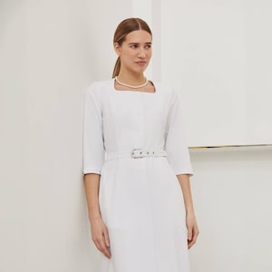 Doctor scrub uniform women Cosmetology cloth for beautician Esthetician dress uniform for beauty masters Uniform for dentists and nurses