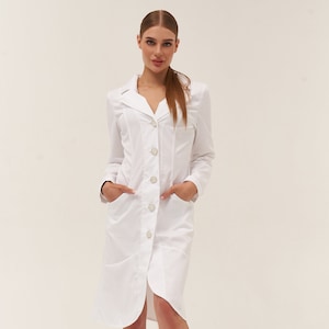 Floral lab coat discount