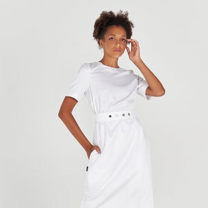 White nurse hotsell uniform dress