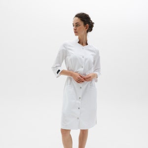 Uniform for Beauty masters Esthetician dress Dentists Nurses Cosmetology Uniform for Women Cloth for beautician Scrub set Dress