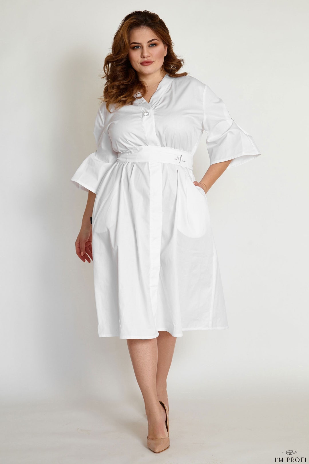 Beautician Dress Uniform for Beauty Masters and Makeup Artists, Uniform