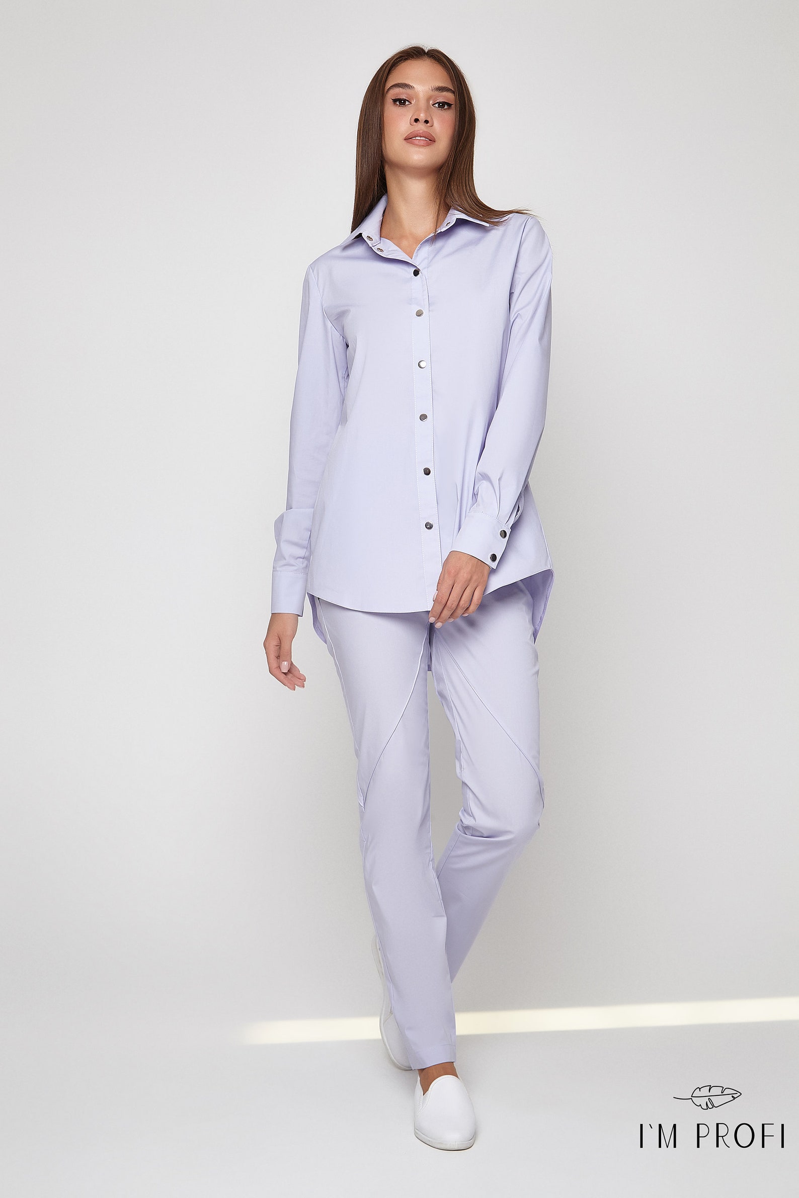 Dentist Clothes Women Beautician Uniform Scrub Set Nurse Blouse and Pants Laboratory Apparel