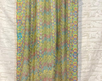 vintage silk chiffon scarve