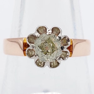 Épingle Antique Or 18k Avec Diamant Ancien 0.10ct - Circa 1900, Occasion