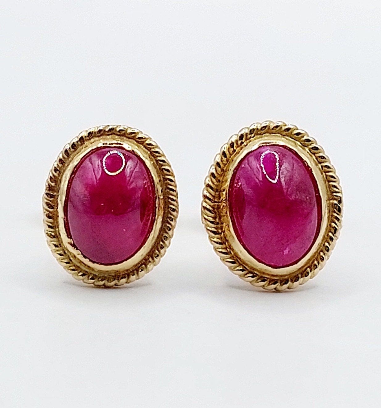 Bvlgari Vintage Gold, Ruby And Diamond Earclips Available For Immediate  Sale At Sotheby's