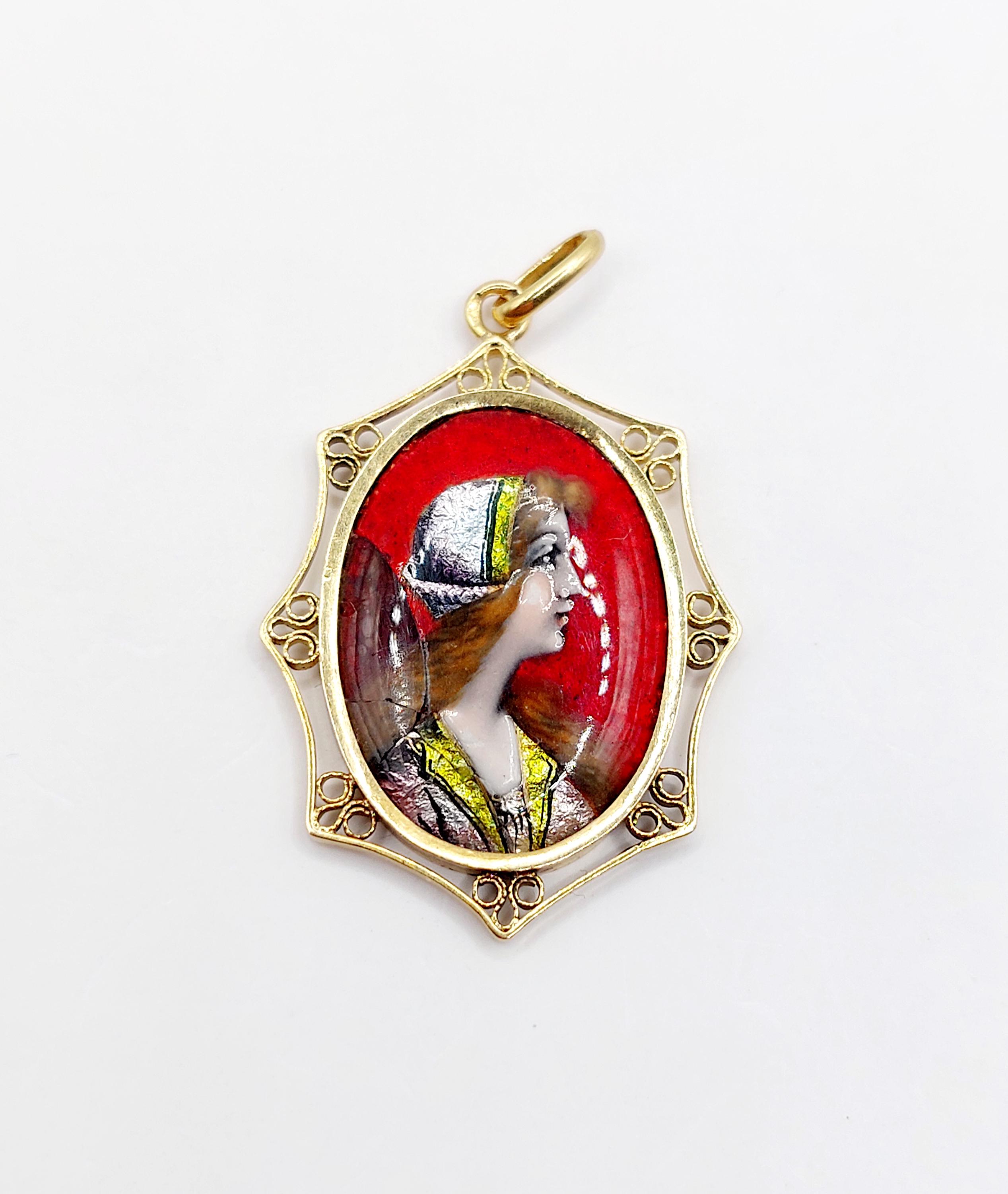 Médaille Aout, époque Art Nouveau